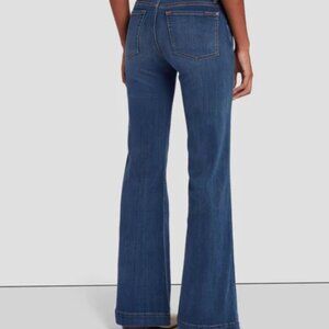 7 for All Mankind Tailorless Slim Illusion Luxe Dojo in Love Story Size 27